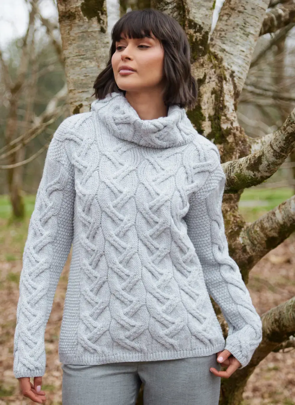 Supersoft Merino Wool Cowl Neck Sweater